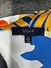 Eclair 100% Polyester Tropical Blue 3/4 Sleeve Blouse Size M - photo 7