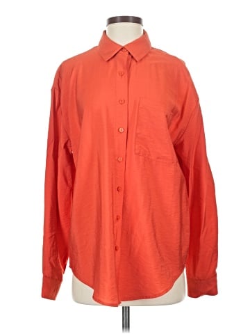 Forever 21 Long Sleeve Button-Down Shirt (view 1)