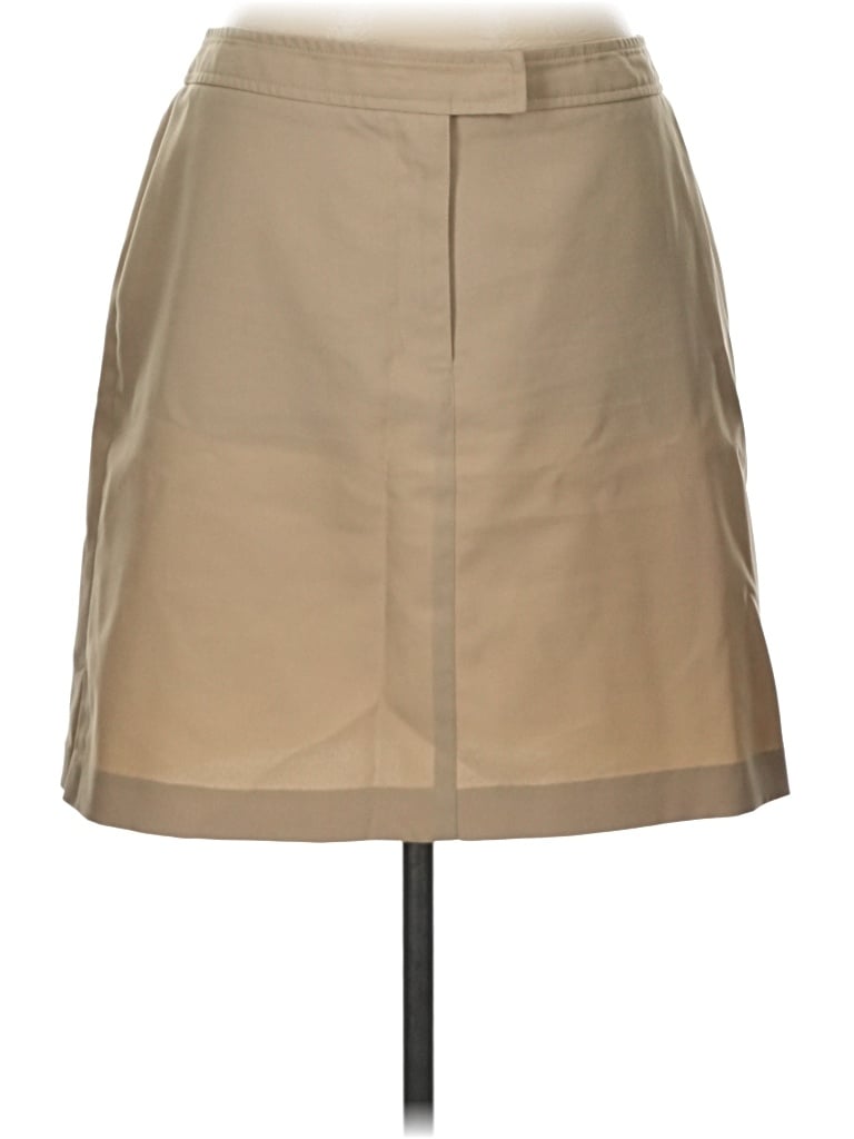 Pre-owned New York And Company Casual Skirt In Tan
