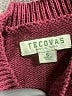 Tecovas 100% Cotton Burgundy Pullover Sweater Size S - photo 7