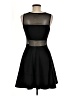 Guess Solid Black Cocktail Dress Size M - photo 2
