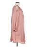Old Navy 100% Polyester Solid Pink Casual Dress Size M - photo 4