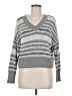 American Eagle Outfitters Stripes Gray Pullover Sweater Size S - photo 1