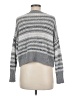 American Eagle Outfitters Stripes Gray Pullover Sweater Size S - photo 2