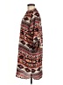 Hype 100% Polyester Print Brown Casual Dress Size M - photo 5