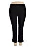 Tribal Solid Black Active Pants Size 18 - photo 1