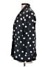 LC Lauren Conrad Polka Dots Blue Blazer Size L - photo 5