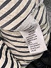 Assorted Brands Stripes Ivory Long Sleeve Blouse Size M - photo 8