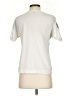 J.Crew 100% Cotton Chevron-herringbone Silver Short Sleeve Blouse Size XS - photo 2