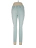 Seven7 Solid Green Jeans Size 10 - photo 1