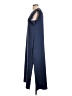 Unbranded Solid Blue Casual Dress Size L - photo 5