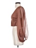 Sweet Pot 100% Polyester Brown 3/4 Sleeve Blouse Size 4 - photo 5
