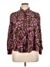 Jonathan Simkhai 100% Rayon Floral Pink Long Sleeve Blouse Size 1X - photo 1