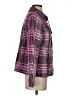 Christopher & Banks Plaid Purple Jacket Size S - photo 4