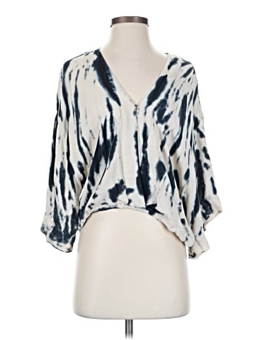 Young Fabulous & Broke 3/4 Sleeve Blouse (view 1)