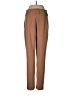 Express 100% Polyester Solid Brown Dress Pants Size 8 - photo 2