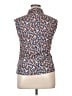 Retrolicious 100% Cotton Orange Sleeveless Button-Down Shirt Size XL - photo 2