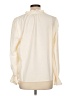 J.Crew 100% Polyester Ivory Long Sleeve Blouse Size L - photo 2