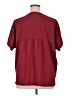 Nine Britton 100% Polyester Burgundy Short Sleeve Blouse Size XL - photo 2