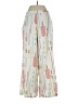 JACK 100% Rayon Print Ivory Casual Pants Size 0 - photo 2