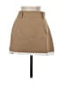 Shein 100% Polyester Solid Tan Casual Skirt Size 2 - photo 2