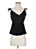 Shyanne 100% Rayon Black Sleeveless Blouse Size S - photo 1