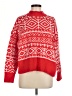 Old Navy Print Red Pullover Sweater Size M - photo 1