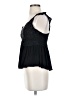 Shyanne 100% Rayon Black Sleeveless Blouse Size S - photo 5