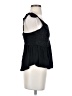 Shyanne 100% Rayon Black Sleeveless Blouse Size S - photo 4