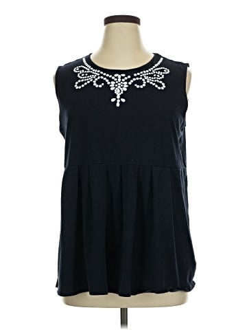 DG^2 by Diane Gilman Sleeveless Blouse (view 1)