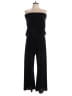 Reset by Jane 100% Polyester Solid Black Jumpsuit Size L - photo 1