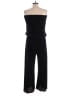 Reset by Jane 100% Polyester Solid Black Jumpsuit Size L - photo 2