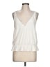 Express Ivory Sleeveless T-Shirt Size L - photo 1