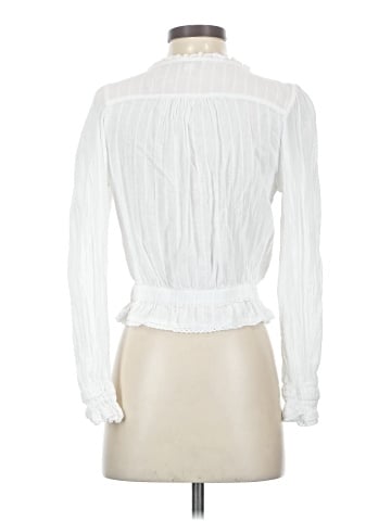 American Eagle Outfitters Long Sleeve Blouse (view 2)