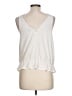 Express Ivory Sleeveless T-Shirt Size L - photo 2