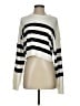 Garage Stripes Ivory Pullover Sweater Size S - photo 1
