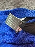 Neiman Marcus Blue Poncho Size M - photo 9
