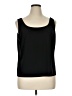 Alex Evenings Black Tank Top Size 1X - photo 1