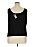 Alex Evenings Black Tank Top Size 1X - photo 2