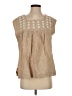 Assorted Brands Tan Sleeveless Blouse Size S - photo 1