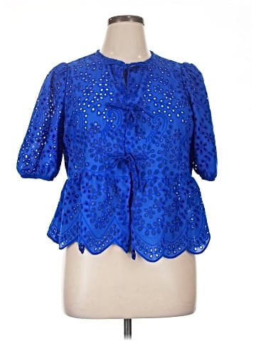 Shein Short Sleeve Blouse (view 1)