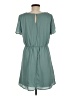 Blue Rain 100% Polyester Solid Teal Casual Dress Size M - photo 2