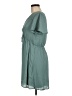 Blue Rain 100% Polyester Solid Teal Casual Dress Size M - photo 5