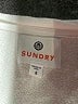 Sundry Color Block White Sweatshirt Size Med (2) - photo 6