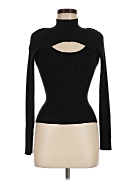 Pink Rose Turtleneck Sweater (view 1)
