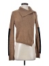 BCBGMAXAZRIA Brown Turtleneck Sweater Size S - photo 1