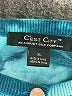 C'est City Teal 3/4 Sleeve Blouse Size XL - photo 7