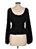 Sincerely Jules 100% Polyester Black Long Sleeve Blouse Size L - photo 2