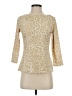 J. McLaughlin Ivory 3/4 Sleeve Top Size S - photo 1