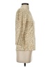 J. McLaughlin Ivory 3/4 Sleeve Top Size S - photo 4